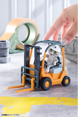 『はしる！POP UP PARADE 仕事猫』フィギュアが登場。あみあみにて予約受付中。