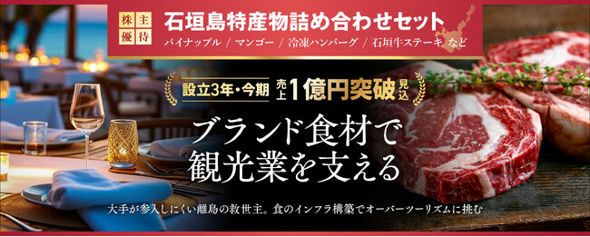 〈設立3年で売上1億円超見込〉離島の救世主がつくる地域創生の成功モデルのさらなる飛躍に6月11日（火）19時半より「FUNDINNO」での資金調達を開始