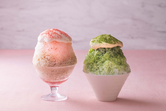 横浜ベイホテル東急、夏限定の新感覚かき氷を発表！ “深層天然水”を使用した「桃」と「抹茶」の贅沢な味わいを楽しむ