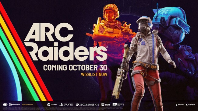 ネクソンのEmbark Studiosが手掛ける『ARC Raiders(R)』が10月30日にグローバル配信開始