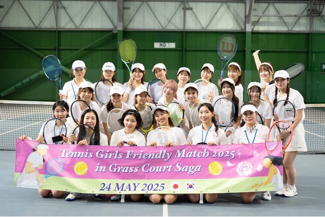 「映えテニス」日韓女子戦 日本初開催