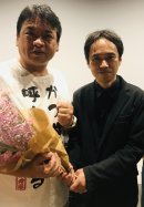 大東賢監督と田野倉健之さん 大東賢監督と田野倉健之さん