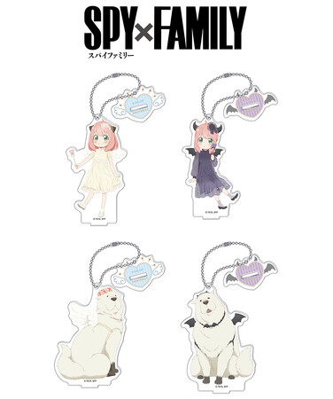 TVアニメ『SPY×FAMILY』より、天使と悪魔に扮したアーニャ＆ボンドの描き下ろしイラストを使用した新商品が6月14日発売！　アニメイトでは、特典ブロマイドがもらえるフェアも開催!!