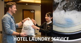 プレミアム品質の洗濯代行サービス「しろふわ便」が、ホテル・宿泊施設様向けサービスを開始。インバウンドなど長期宿泊者様のランドリー需要をサポート。