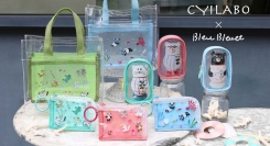 人気作家「CYILABO（チイラボ）」と雑貨店・ブルーブルーエが初コラボ！　動物のキュートなイラストや花器の実写プリントされたグッズなどを6月12日（木）発売