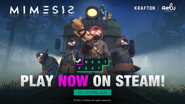 KRAFTON、新作『MIMESIS』Steam Nextフェスに参加!