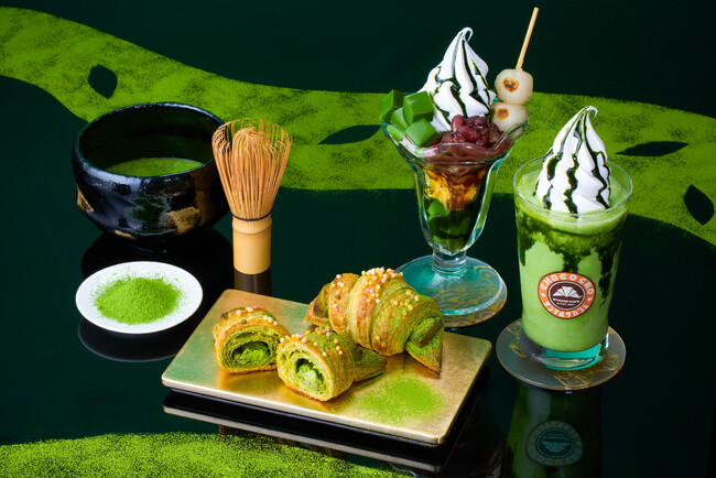 今年のサンマルクカフェの夏は宇治抹茶づくし！「プレミアムチョコクロ 京抹茶」など祇園辻利コラボレーション商品が6月20日（金）より販売開始！