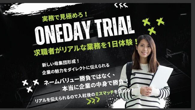 【チアキャリア】新卒採用の常識を覆す新サービス「ワンデイトライアル」をリリース!