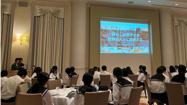 修学旅行生向けの「SDGs学習プログラム」をシェラトン・グランデ・トーキョーベイ・ホテルにて実施いたしました。