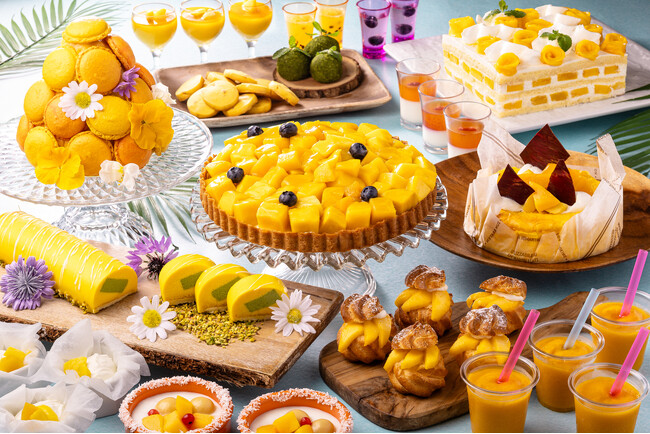【オリエンタルホテル広島】マンゴー尽くしのスイーツビュッフェ『Mango Sweets Journey 2025 ～真夏の甘い楽園～』7/19（土）より16日間限定で毎日開催！