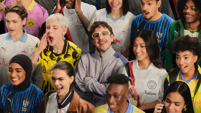 KidSuperとのサッカーコレクションが今夏ピッチデビュー　プーマ契約の7クラブのユニフォームをアートで再構築、世界最大級の国際サッカー大会で披露される特別な一着が6月10日（火）より発売