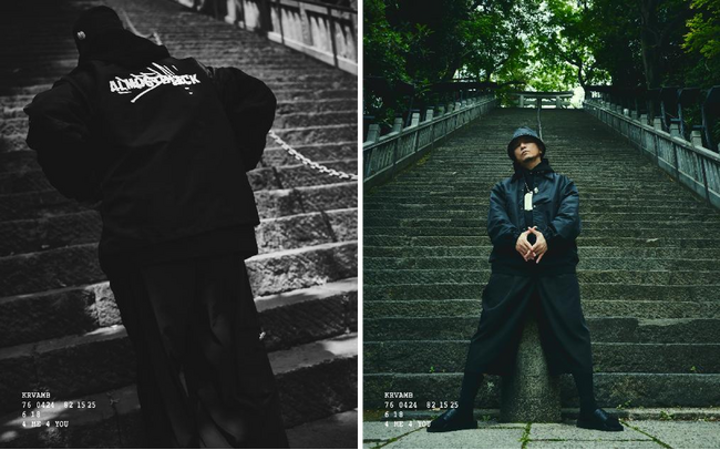 ブランド10周年を迎えるALMOSTBLACKがアーティストKREVA氏とのコラボレーションコレクションをローンチ