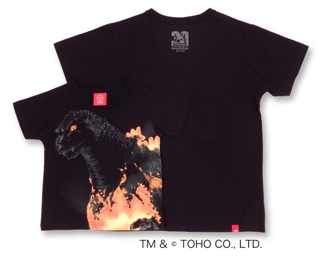 公開30周年記念！映画『ゴジラVSデストロイア』のコラボTシャツがTシャツのOJICOから新登場