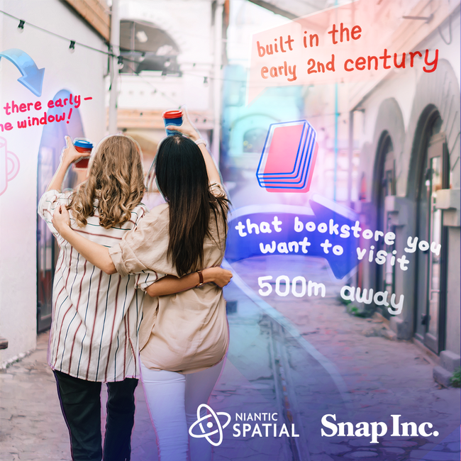 Niantic SpatialとSnapが戦略的パートナーシップを締結
