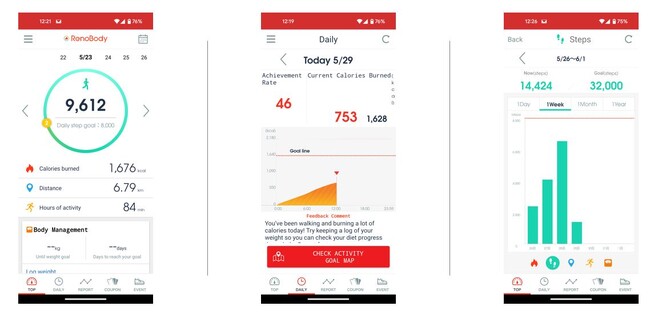 Wellmira、歩数計アプリ「RenoBody（リノボディ）」で英語表記機能をリリース！