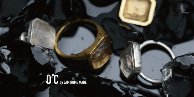 進化した温暖化対策ダイヤモンドジュエリー 『0°C　by JAM HOME MADE』