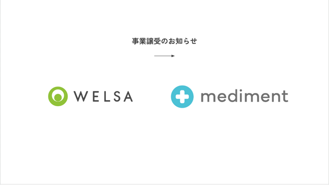 メディフォン株式会社 mediment（メディメント）インフォコム（株）よりクラウド健康管理システムWELSA（ウェルサ）事業を譲受