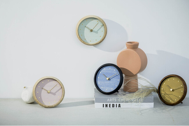 フェリシモ日本職人プロジェクトにて「加賀山中　ウッドな部屋時計展」を開催中。美術家の監修により、金沢の伝統工芸が美しいデザインに昇華された特別な仕上がりに