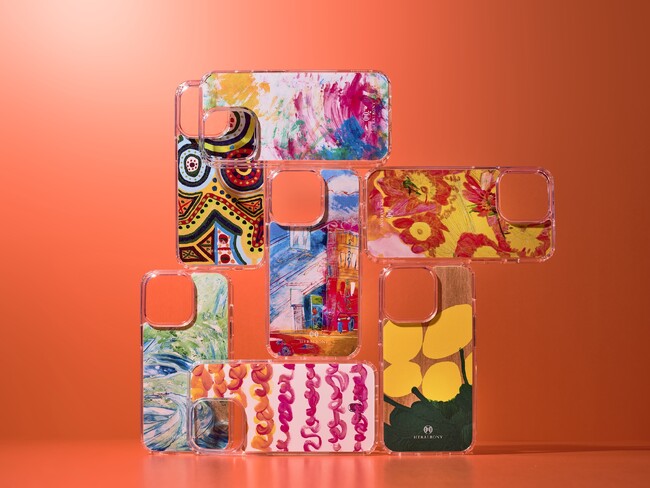 約100機種に対応！ HERALBONY、約20種のアートから選べるスマートフォンケースをオンラインストア限定で6月10日より発売