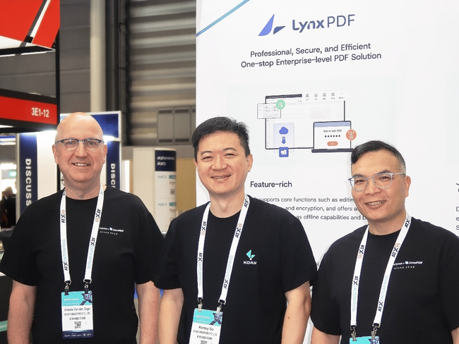 KDAN、企業向けPDFソリューション「LynxPDF」を発表 AI、セキュリティ、柔軟なデプロイメントを軸に グローバルなドキュメント管理市場のビジネスチャンスを創出