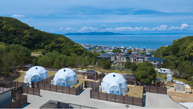 【2025年7月グランドオープン】全7棟のサウナリゾートが淡路島に誕生「淡路サウナグランピングMeri」で極上のサウナ体験を。オープン記念3プラン販売開始！小学生以下無料や4名利用で1万円OFFなど。