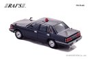 RAI'S 1/43 日産 セドリック (YPY30改) 1985 警視庁交通部交通機動隊車両 (覆面):左後 RAI'S 1/43 日産 セドリック (YPY30改) 1985 警視庁交通部交通機動隊車両 (覆面):左後