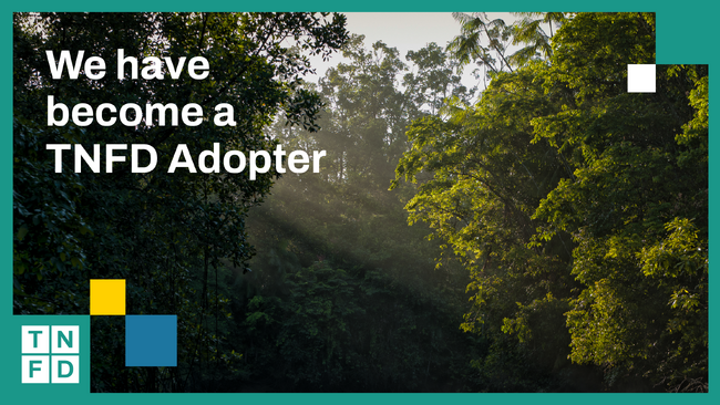 アンリツ、自然関連財務情報開示タスクフォース（TNFD）に賛同し「TNFD Adopter」に登録