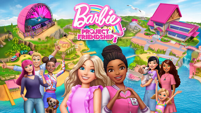 『Barbie Project Friendship(TM)（バービー　プロジェクト　フレンドシップ）』 Switch/PS4/PS5版、本日6月12日（木）配信開始！
