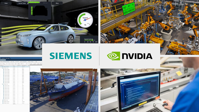 Siemens と NVIDIA 、製造業における AI 機能強化のためパートナーシップを拡大