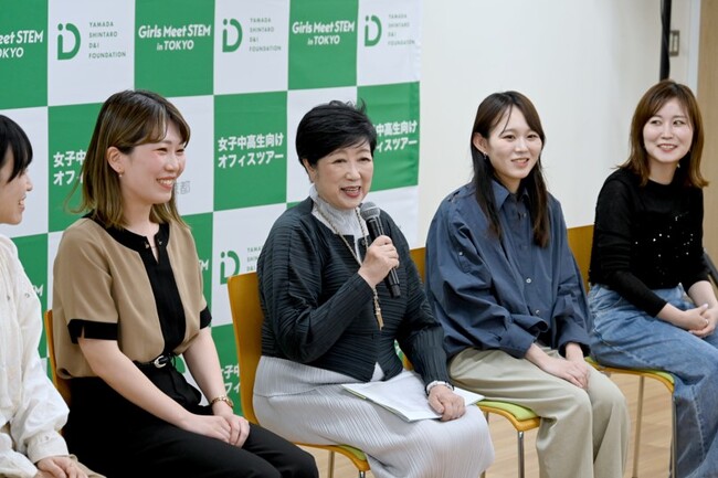 Girls Meet STEM in TOKYO 女子中高生向けオフィスツアー始動