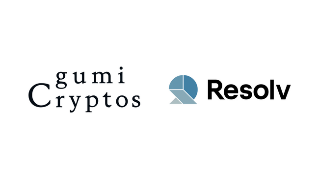 gumi Cryptos Capital Fund IIより投資するResolv（RESOLV）がBINANCEに上場