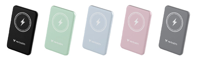 【Verbatim】バーベイタム 15Wワイヤレス充電に対応したマグネット式 薄型モバイルバッテリーを発売