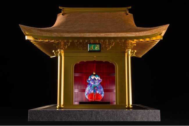 アートになったビリケンさん、万博会場で特別展示