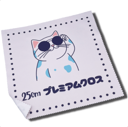 UP-Tからスマホやメガネのふき取りに使えるクロスが新登場！