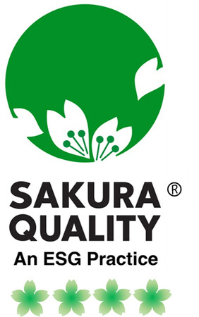 【ホテルオークラ神戸】SDGs を実践する宿泊施設の国際認証「Sakura Quality An ESG Practice」において「4御衣黄ザクラ」の認証マークを取得