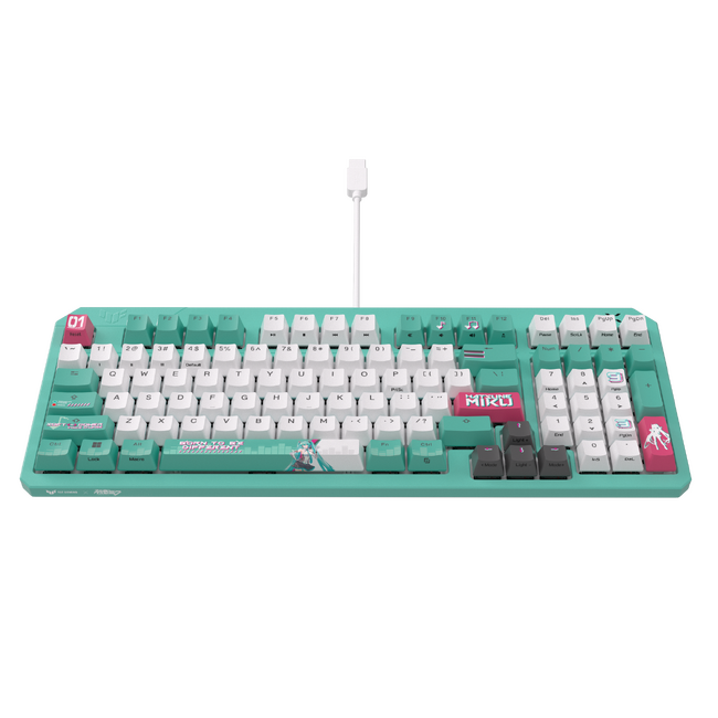 ASUS、TUF Gaming × 初音ミク ゲーミングデバイスのコラボレーションモデル４製品の発売日が決定
