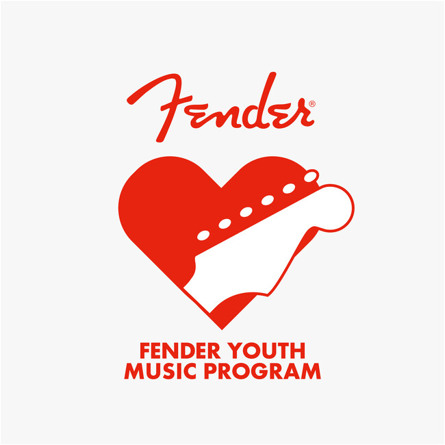 楽器メーカーFender(R)によるチャリティ・プログラム【FENDER(R)︎ YOUTH MUSIC PROGRAM】