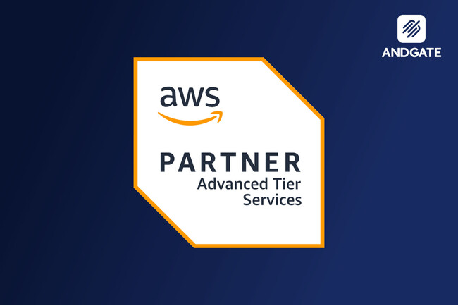 アンドゲート、「AWS アドバンストティアサービスパートナー」に認定