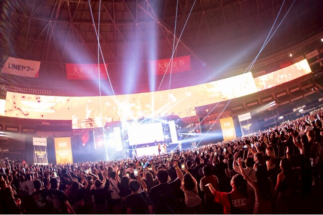 【福岡】オールナイト音楽フェス「MUSIC CIRCUS FUKUOKA partner with SoftBank HAWKS」来場者約１万人がドームを熱狂で包む。
