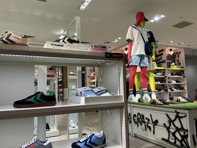 ヒュンメルが大丸梅田店に期間限定ショップをオープン！