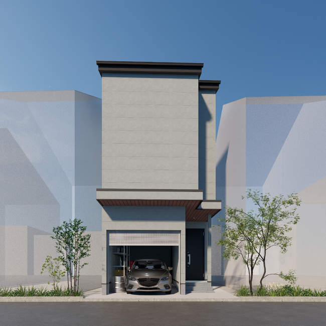 “デザイン×機能性”を叶える「BAUHAUS」の新築デザイナーズ住宅、埼玉・西大宮駅徒歩10分圏内に誕生。家事と育児のしやすさに配慮した設計、ビルトインガレージ付き3LDK