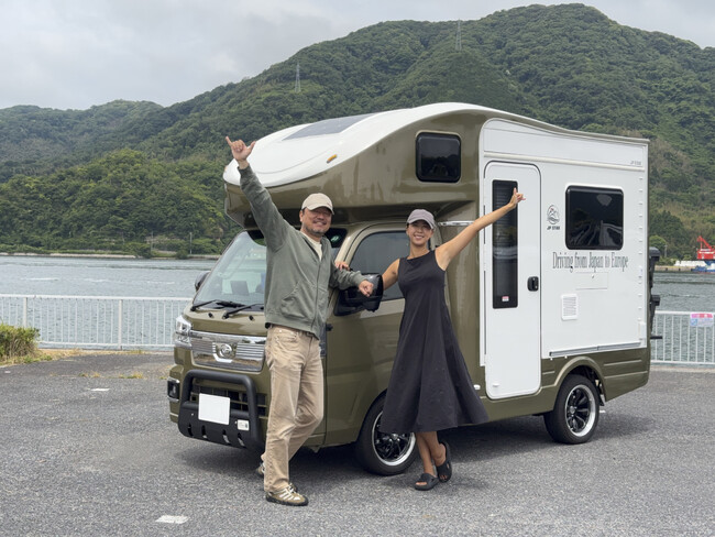 JP Star の軽キャンパーでユーラシア大陸横断旅行に出発
