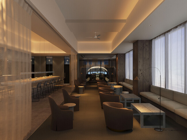 【28LEFT TRAVELER’S LOUNGE】なんばにシェアラウンジがニューオープン 空間デザインの監修は、大阪・デザイナー小倉寛之氏率いる「DRAWERS」