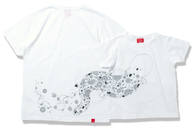 【京都水族館限定】かめいち堂オオサンショウウオ×OJICO半袖Tシャツ登場！