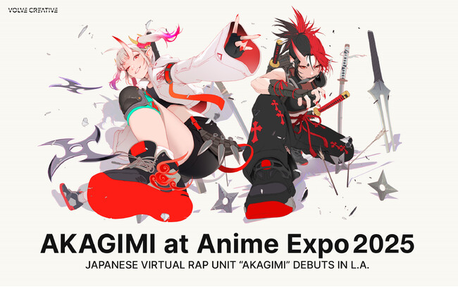 『AKAGIMI』、北米最大のアニメイベント「Anime Expo 2025」初出展決定！