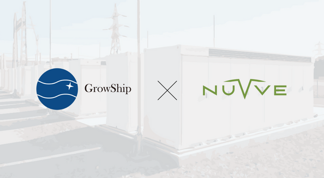 グローシップとNUVVE JAPAN、系統用蓄電池事業で連携強化