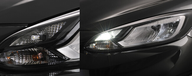 GIGA（ギガ）｜ステルス性を高めたLEDに、ポジションバルブを追加。消灯時は目立たず、点灯時は純正白熱球の約8倍の明るさで照射