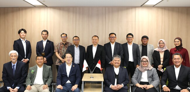 TESSグループ、インドネシア政府関係者が来社