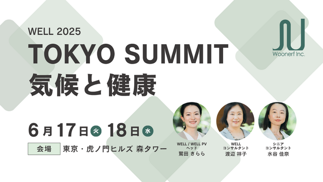 ヴォンエルフの3名が「WELL 2025 TOKYO SUMMIT」に登壇（6/17-18・虎ノ門ヒルズ森タワー）