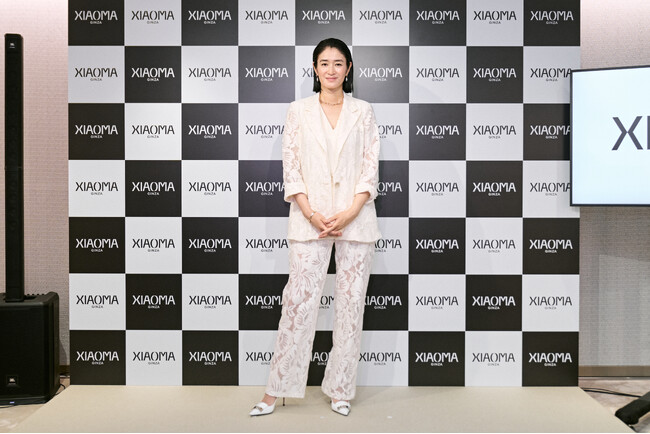 「GINZA XIAOMA」アンバサダー就任発表会